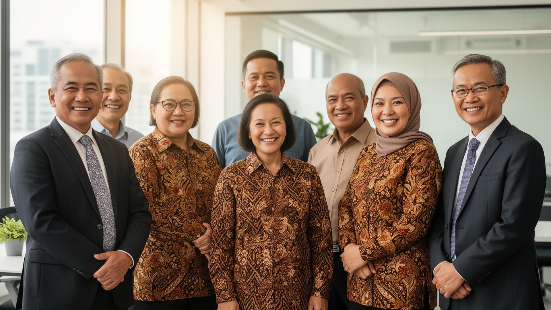 Pensiunan Indonesia produktif berkolaborasi